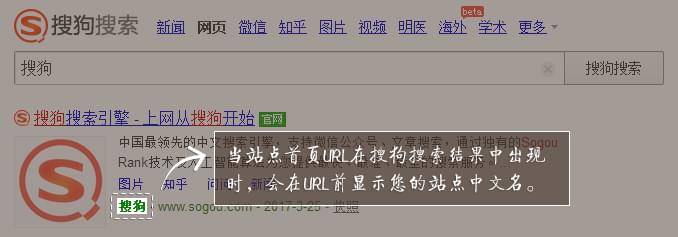 详细阅读:搜狗站长平台:网站中文站点名申请标准与工具使用方法说明 搜狗站长平台:网站中文站点名申请标准与工具使用方法说明